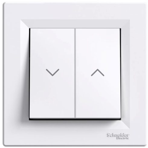 SCHNEIDER ELECTRIC EPH1300521 ASFORA rugós bekötésű redőnykapcsoló fehér