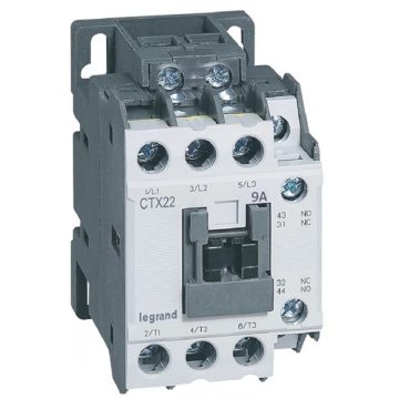   LEGRAND CTX3 3P 9A 1Z+1NY 24V AC ipari mágneskapcsoló 416080
