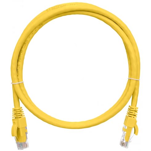 NIKOMAX UTP CAT6A Összekötő Sárga 20m NMC-PC4SA55B-200-YL