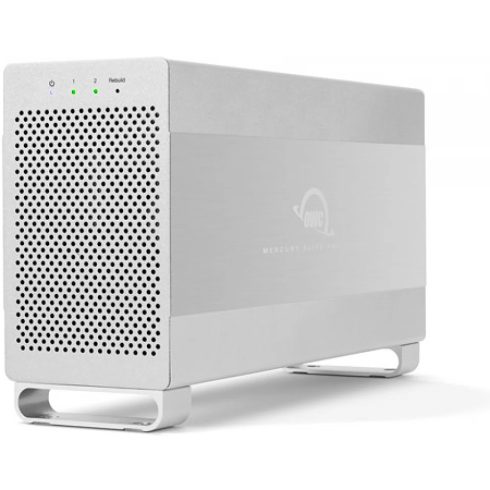 OWC Mercury Elite Pro Dual 3.5" USB3.1 eSATA Külső HDD ház ezüst