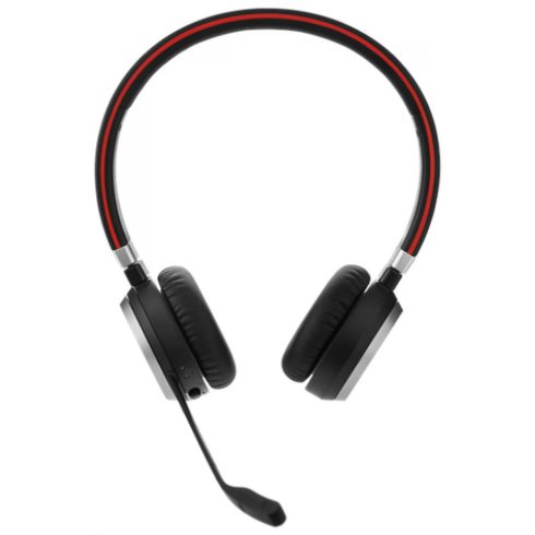 JABRA EVOLVE 65 SE Link380a MS Stereo + töltő fekete