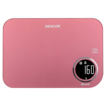   SENCOR SKS 7074RD Intelligens Bluetooth konyhai mérleg piros