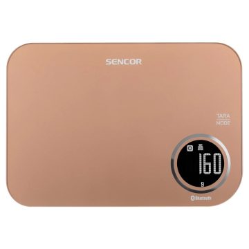   SENCOR SKS 7076GD Intelligens Bluetooth konyhai mérleg arany
