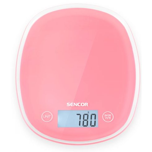 SENCOR SKS 34RD Konyhai mérleg piros