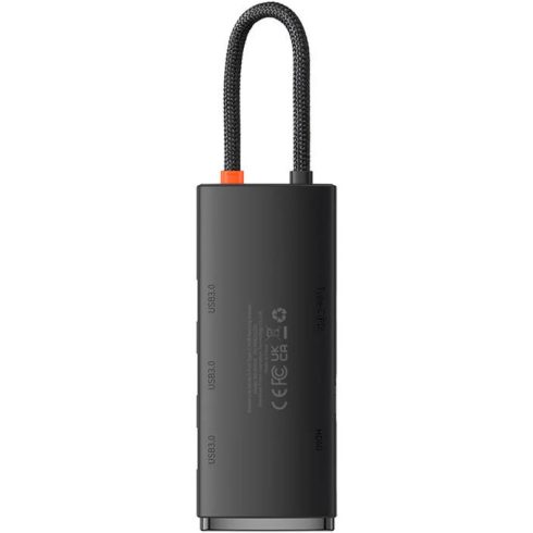 BASEUS 5in1 Adapter fekete