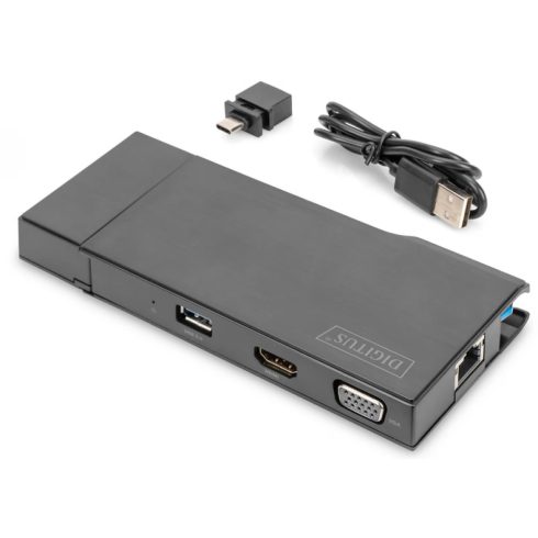 DIGITUS DA-70894 Universal Docking Station USB 3.0 Travel