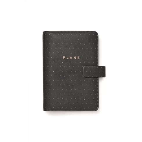 FILOFAX Moonlight Kalendárium gyűrűs betétlapokkal personal méret fekete