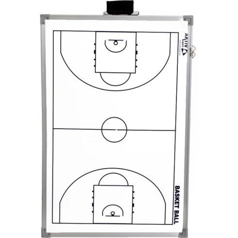 AKTIVSPORT Taktikai mágnestábla 60x90 kosárlabda