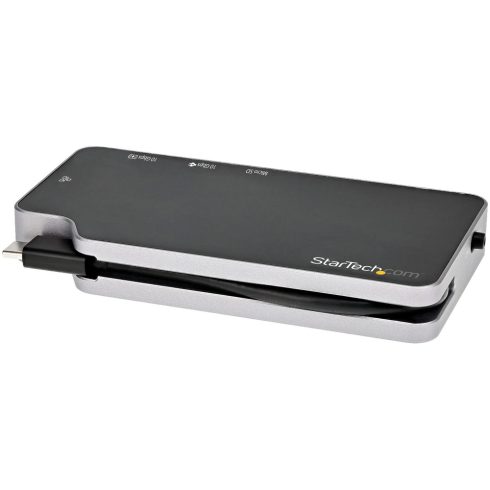 STARTECH USB C Multiport Adapter - USB-C to 4K HDMI or VGA Video with 100W Power Delivery