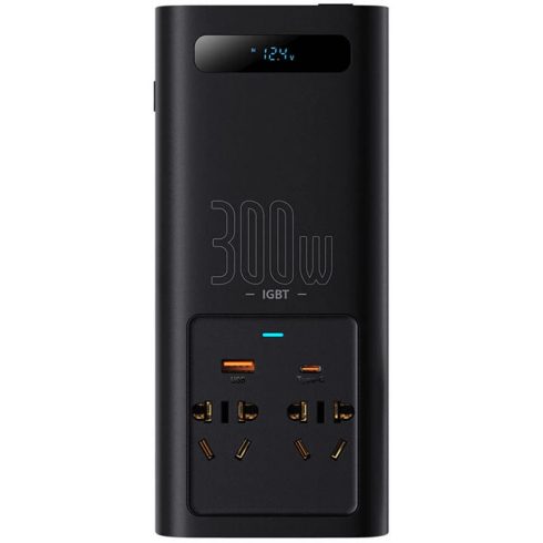 BASEUS 300W 220V CN / EU autós inverter