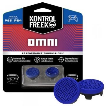 KONTROLFREEK Omni performance PS4/PS5 thumbsticks kék