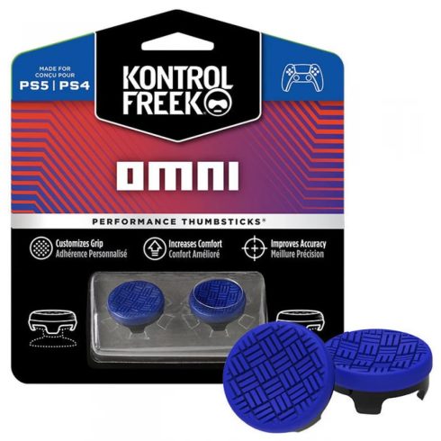 KONTROLFREEK Omni performance PS4/PS5 thumbsticks kék