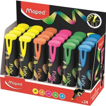   MAPED Fluo Peps Flex Szövegkiemelő display 1-5 mm vegyes színek