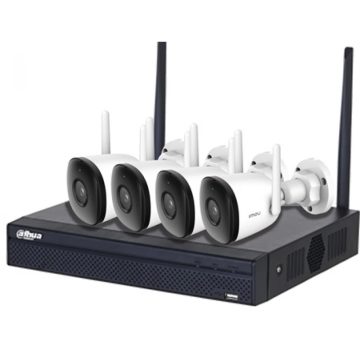 IMOU IP wifi kamera szett 4x F22P 2MP 28mm + 1TB HDD + 1 NVR