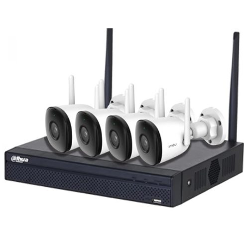 IMOU IP wifi kamera szett 4x F22P 2MP 28mm + 1TB HDD + 1 NVR