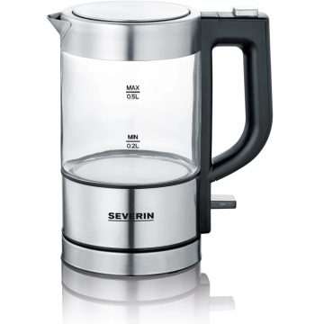 SEVERIN WK3472 Mini üveg vízforraló 500 ml üveg