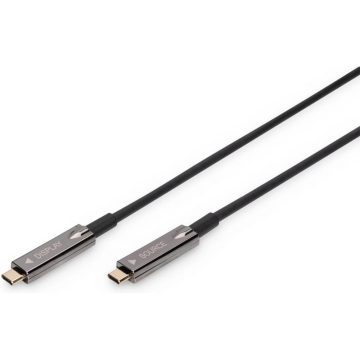   DIGITUS USB 3.1 Type C USB 3.0 Type C Összekötő Fekete 10m AK-330160-100-S