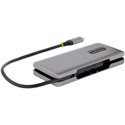 STARTECH Portable USB C Hub with 100W Power Delivery Pass-Through