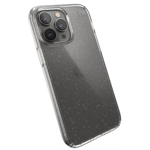 SPECK Presidio Perfect Clear Glitter iPhone 14 Pro Max átlátszó
