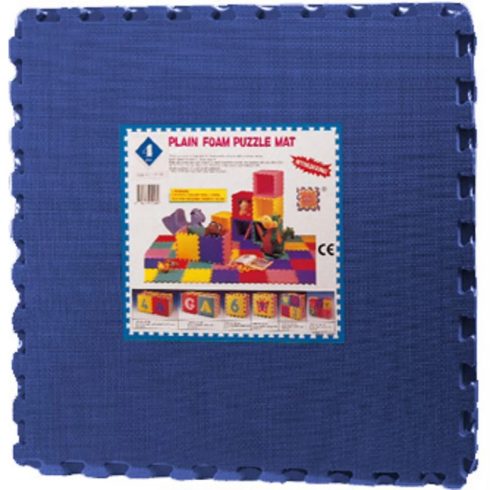 SPARTANSPORT Puzzle szőnyeg 4 darabos szett kék