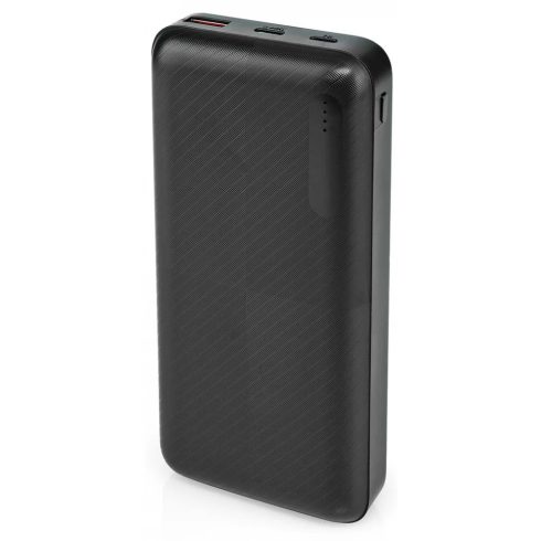 NEDIS Külső akkumulátor 1xUSB 1xUSB-C 3.0A 20000mAh 18W fekete