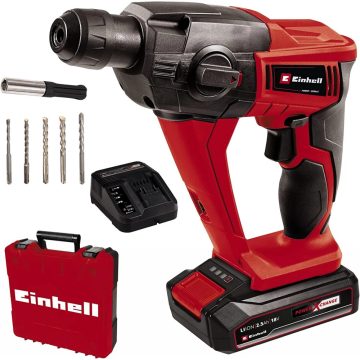 EINHELL TE-HD 18 Li Akkus fúrókalapács + 1 x 2.5 Ah akku