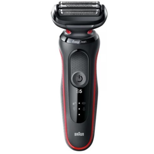 BRAUN Series 5 51-R1000S Weet&Dry Elektromos borotva piros
