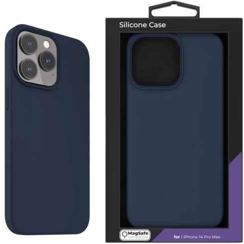 NEXT ONE Silicon MagSafe tok iPhone 14 Pro Max Royal kék
