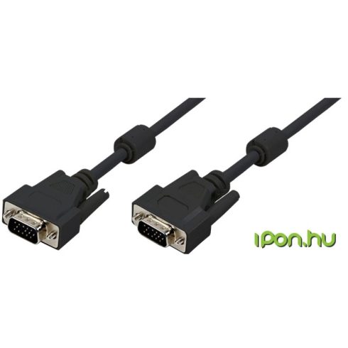 LOGILINK VGA/D-Sub Összekötő Fekete 3m CV0002