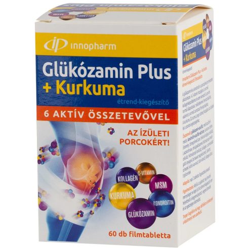 Innopharm glükózamin plus kurkuma filmtabletta 60 db