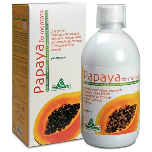 Naturtanya specchiasol fermentált papaya koncentrátum gyomorbetegségek bélpanaszok esetén 500 ml