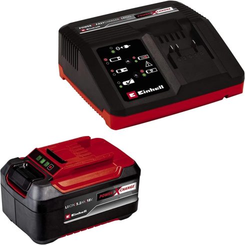 EINHELL 5.2Ah & 4A Fastcharger PXC induló készlet