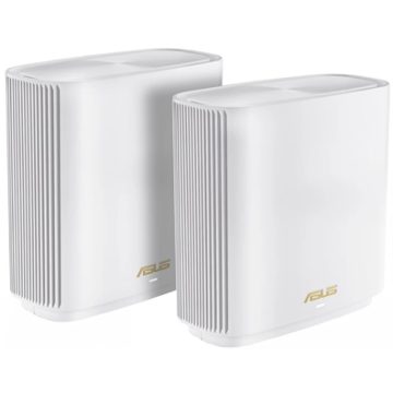   ASUS ZenWiFi XT9 AX7800 Mbps Dual-band OFDMA WiFi 6 mesh router rendszer fehér 2 db