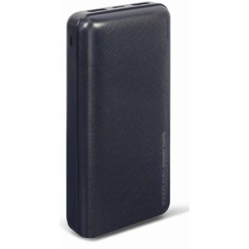 GEMBIRD PB20-02 Power Bank 20000mAh fekete