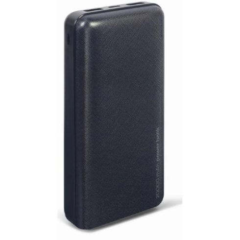 GEMBIRD PB20-02 Power Bank 20000mAh fekete
