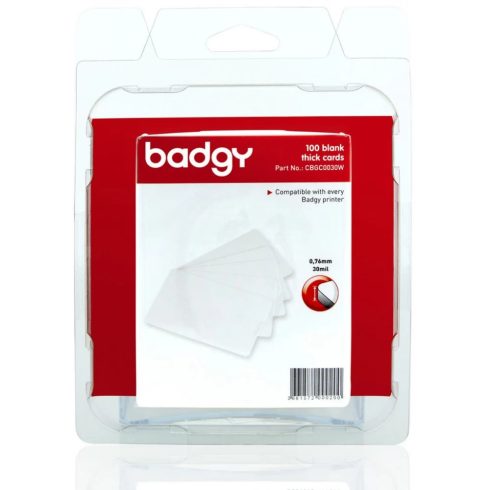 EVOLIS CBGC0030W PVC Kártya fehér 100db