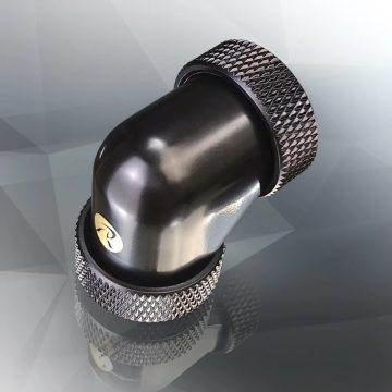   RAIJINTEK PELIAS BLACK D140906 10/14 90 fokos fekete csatlakozó 6 darabos