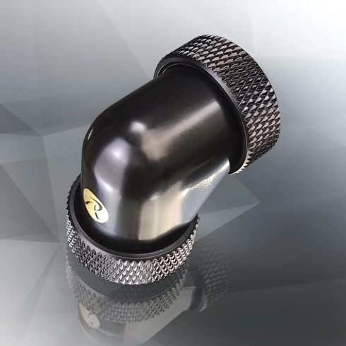 RAIJINTEK PELIAS BLACK D140906 10/14 90 fokos fekete csatlakozó 6 darabos