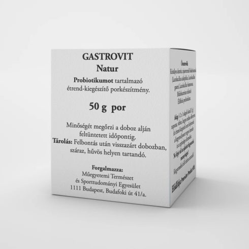 Gastrovit bakt natur probiotikumot tartalmazó étrend-kiegészítő por 50 g