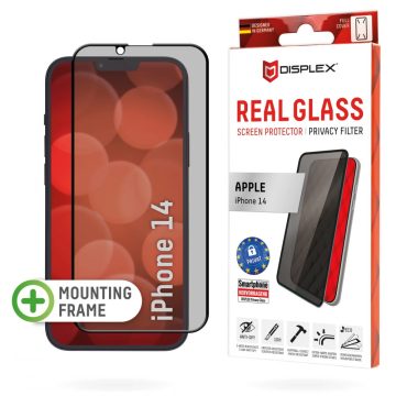 DISPLEX Real Glass Screen Protector privacy iPhone 14