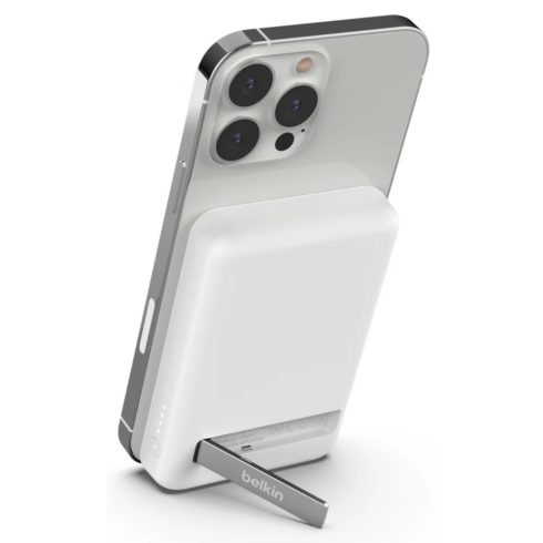 BELKIN Boost Charge Mágneses vezeték nélküli Power Bank+állvány 5000mAh fehér