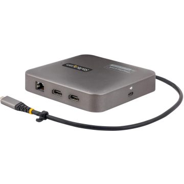   STARTECH USB C Multiport Adapter Dual 4K 60Hz HDMI 2.0b HDR10 2x 10Gbps USB Hub 100W PD Pass-Through