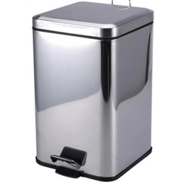 FG HAUS BR-462 Pedálos szemetes fém 3 l