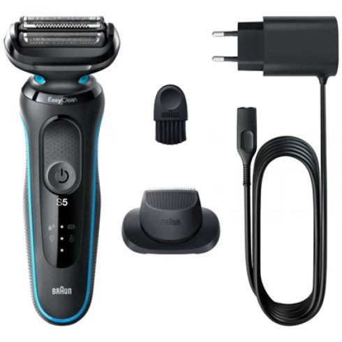 BRAUN Series 5 51-M1200s Wet&Dry Elektromos borotva 1 tartozékkal menta zöld