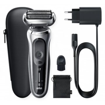   BRAUN Series 7 71-S1000s Wet&Dry Elektromos borotva utazótokkal ezüst