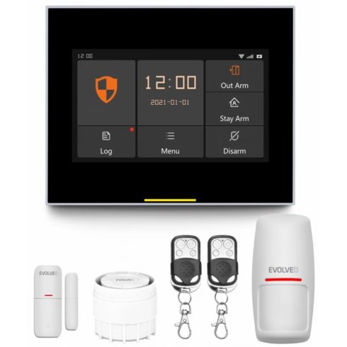 EVOLVEO Alarmex PRO smart vezetéknélküli WIFI/GSM riasztó rendszer