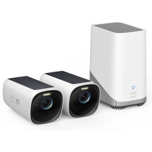 EUFY S330 eufyCam (eufyCam 3) kamera rendszer indulókészlet hub + 2 db kamera