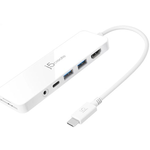 J5CREATE JCD373 USB-C Multi-Port Hub with Power Delivery