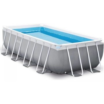   INTEX 203200185 Fémvázas medence szett Prism 400x200x122 cm