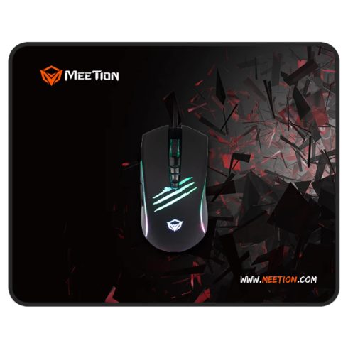 MEETION C011 Vezetékes gamer egér és egérpad Combo